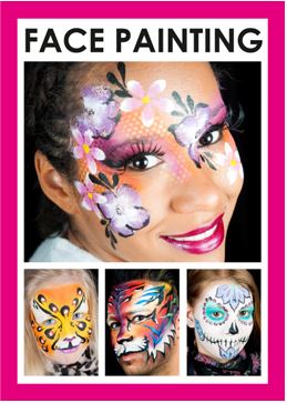 verkoop - attributen - Make-up - Grimeerboek Face Painting boek